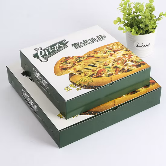 Caja de papel de embalaje de cartón para embalaje de cartón, cartón corrugado impreso personalizado para envío, comercio, regalo, boda, dulces, plástico, Kraft, Pizza, comida, zapato, collar de fruta plegable
